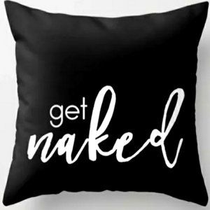 Square Pillow Home Decor Couch Sofa Naked Cushion Bed Polyester Naughty